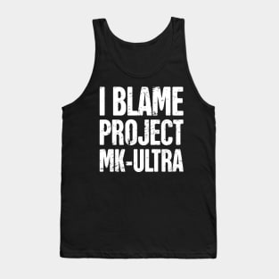 Conspiracy Theory Project MKUltra / MK ULTRA Tank Top